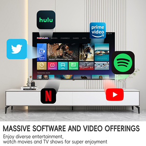 Nhà Sản Xuất Của 8K Android Thông Minh TV Không Khung Cong Google Đầy Đủ Màn Hình Hiển Thị Siêu HD 4K 40 43 44 50 55 75 85 100 Inch LED - Product Image 4