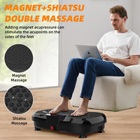 Plaque vibrante RS ABS pour amincissement, appareil de vibration haute fréquence pour le corps entier, utilisation à domicile, télécommande