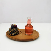 Botol Kaca Mini Transparan Berkualitas Tinggi, Tahan Lama, Laris Manis, 40ml 90ml, Dapat Dikustomisasi dengan Tutup Sekrup untuk Minyak, Minuman, Jus, Anggur