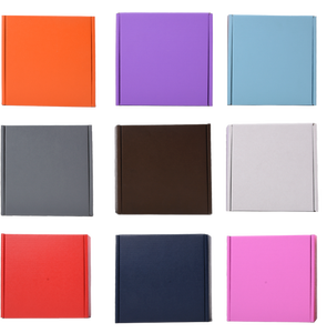 Bán buôn sang trọng màu hồng hộp bưu phẩm phân hủy sinh học bảng sóng với dập nổi và Matt cán biểu tượng tùy chỉnh in - Product Image 6