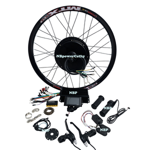 Kit <span class=keywords><strong>de</strong></span> Conversión para Bicicleta Eléctrica <span class=keywords><strong>de</strong></span> 72V 3000W 80A con Controlador <span class=keywords><strong>de</strong></span> Tracción Trasera para Ruedas <span class=keywords><strong>de</strong></span> 26/27.5/29 Pulgadas, Eje <span class=keywords><strong>de</strong></span> 135mm, Compatible con Bicicletas Normales, Velocidad <span class=keywords><strong>de</strong></span> 80KM/H - Product Image 1