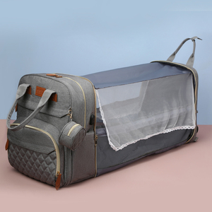 <span class=keywords><strong>Sac</strong></span> à dos de voyage multifonctionnel imperméable avec moustiquaire, <span class=keywords><strong>sac</strong></span> à couches/<span class=keywords><strong>sac</strong></span> de rangement <span class=keywords><strong>fonctionnel</strong></span> pour couches et lits de bébé - Product Image 1
