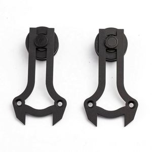 WEKIS European Antique Interior Barn Wood Screw Installation Durable Brass Steel Sliding Door Hardware Door Window Accessories - Product Image 2