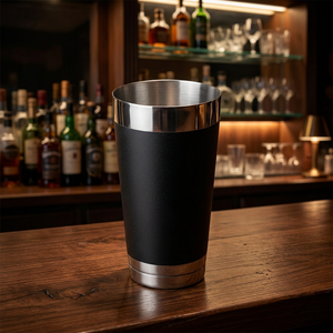 Shaker à cocktails Boston en acier inoxydable, moderne, avec revêtement en poudre, professionnel, mélangeur de cocktails pour barman, écologique, capacité de 750 ml - Product Image 4