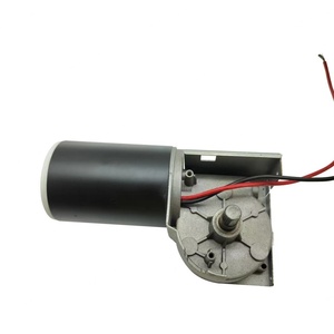 มอเตอร์เกียร์หนอนขนาดเล็ก 12V 24V 80W 100W 150W 200W ของผู้ผลิต มอเตอร์ไฟฟ้ากระแสตรงแบบมีแปรงถ่าน - Product Image 6