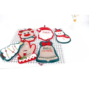 Hot Sale Weihnachts geschenk mit niedlichen Stick muster 20*25cm Handtuch als Geschenk.