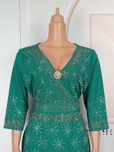 Abiti da Festa Africani Taglie Forti per Donne 2026 Nuova Moda Dashiki <span class=keywords><strong>Ankara</strong></span> Abito da Sera Elegante Turco Musulmano Vestito Lungo - Product Image 6