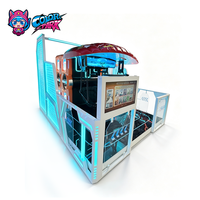 Simulateur de Parachute VR 2 Joueurs Colorful Park à Prix Usine – Machine de Jeu VR Commerciale avec Fonctions de Levage et de Rotation pour Réalité Virtuelle