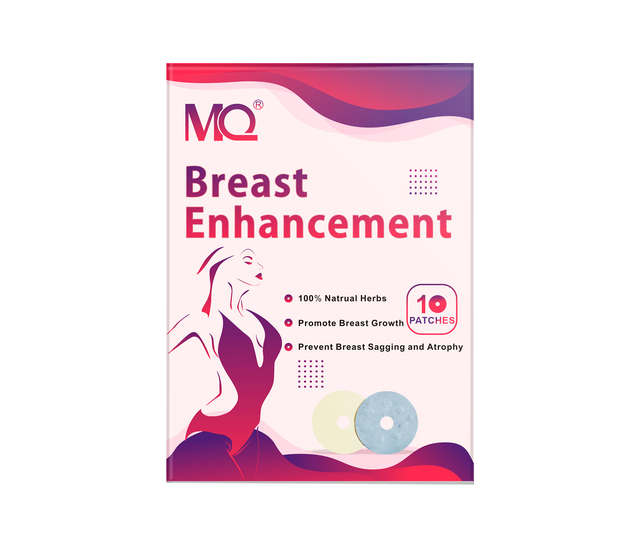 MQ FXT Breast Enhancement Patch CE Certified with Vitamin E & Herbal Constrict Gather 3-Year Shelf Life Comfortable Easy Apply