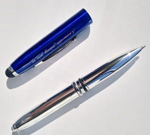 Promoción Novedad Regalo Universal Stylus Pen Multifuncional LED Licht Balpen Geld Detector Laserpointer Stylus Pen - Product Image 4