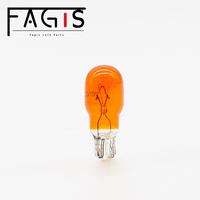 Ampoules de tableau de bord de voiture ambre T15 W16W 12V 10W 16W pour clignotants