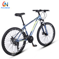 Fourche à suspension en aluminium pour VTT, 26 pouces, 21 vitesses, 29 vitesses, 27.5 pouces, type de pédale à livraison rapide, vélo de montagne ordinaire en alliage à 21 vitesses