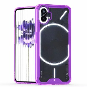 Acrylique Bonbons Couleurs Transparent Antichoc Couverture Arrière Clair Hybride Tpu Et Pc Pour <span class=keywords><strong>Rien</strong></span> une coque de téléphone - Product Image 5