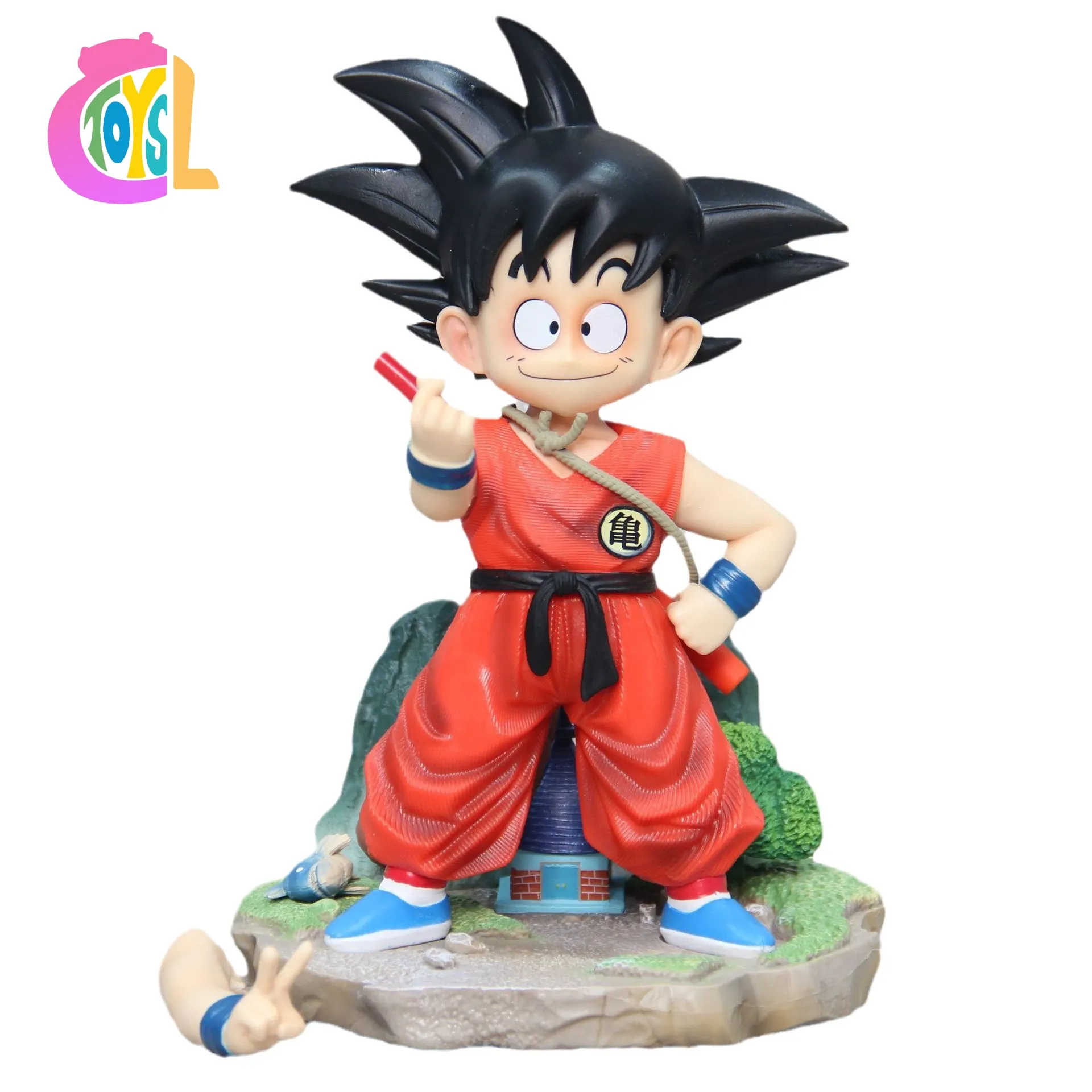 Buena calidad Dragons Ball gran oferta japonés GK infancia Goku personaje modelo juguetes Anime figura de acción