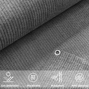 Ban Công Màu Xám Màn Hình Riêng Tư Màn Hình Ngoài Trời Riêng Tư Màn Hình Hàng Rào Ban Công Net - Product Image 5