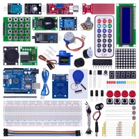 Kit de Iniciación RFID Atmega328P CH340 Versión Mejorada R3, Conjunto de Aprendizaje Versión Actualizada con Caja