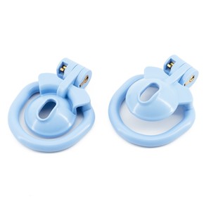 <span class=keywords><strong>Mini</strong></span> cadenas de chasteté pour hommes Verrouillage de chasteté pseudo-féminin positif et négatif Rose Respirant CD de chasteté pour hommes cachant le bas - Product Image 3