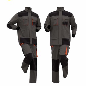 ชุดทำงานอุตสาหกรรมแบบหนา หลายกระเป๋า เสริมผ้าอ๊อกซ์ฟอร์ด ชุดทำงานผู้ชายสั่งทำพิเศษ - Product Image 1