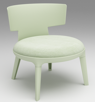 Fauteuil de salon moderne en plastique pour la maison, le bureau et le salon, design ergonomique, coussin doux, durable