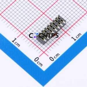 CLP-108-02-F-D-A-K-TR Pin Socket SMD,P=1.27mm Connector 1.27mm 1.27mm Square Hole Vertical Mount - Product Image 2