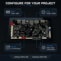 Nouvelle carte mère Android Rockchip RK3566 Quad-Core intégrée pour affichage numérique, boîtier TV