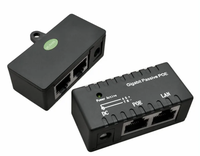Inyector POE Pasivo de un Solo Puerto de 1000 Mbps Gigabit 2.5G, Divisor de Energía para Cámara IP, Módulo Adaptador POE, Accesorios POE DC12-48v