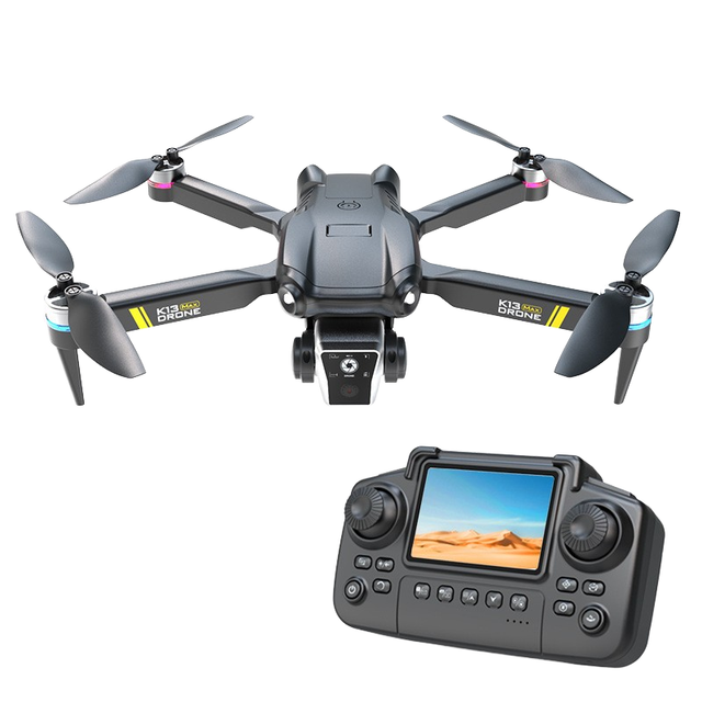 K13MAX Beginner Brushless Remote Control Plastic Display Screen Aerial Photography Quadcopter Optical Flow Positioning Model