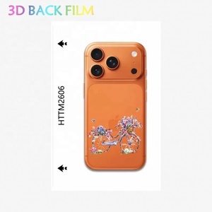 Autocollants de protection arrière pour téléphone multicolores durables 190*120MM, film protecteur d'écran en hydrogel TPU haute transparence anti-explosion - Product Image 1