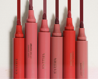 Rouge à Lèvres Personnalisable OEM Couleur 2 en 1 Crayon à Lèvres Formule à Base d'Eau Tenue Longue Durée Teinte à Lèvres Hydratante Sensation Douce Marqueur à Lèvres