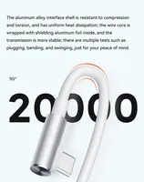 Pour Xiaomi 120W chargeur rapide 3A charge rapide Ultra Lite USB type C câble de téléphone tresse TPE pour Redmi Note 12 Pro accessoires