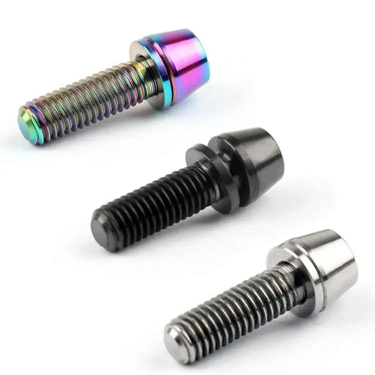 M5 m6 m8 m10 titanium alloy bolt bicycle screw titanium bolts motorcycle