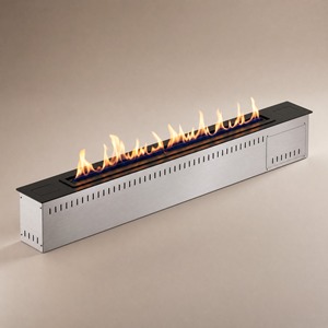 Insert de cheminée à l'éthanol décoratif moderne PANSEE avec télécommande et chauffage Wi-Fi pour salon, utilisation intérieure - Product Image 5