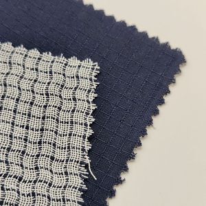 215g Blanc Aramide Tissé Tissu Bleu Marine Fond 3A Tissu Ignifuge Indéchirable Résistant À L'usure <span class=keywords><strong>Interposition</strong></span> - Product Image 3