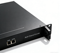 Codificador de Red HDB2400, Procesador con 24 Canales de Entrada HD MI, Codificación de Video H.264/H.265, Codificación de Audio LC-AAC HE-AAC, Transmisión IP