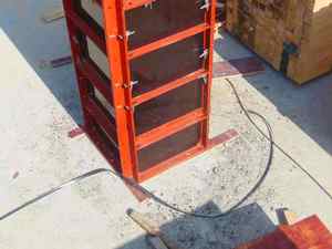 Cường độ cao tái sử dụng khung thép ván Khuôn bảng điều khiển cho biệt thự xây dựng bê tông thép ván ép hệ thống dễ dàng lắp ráp cao - Product Image 2