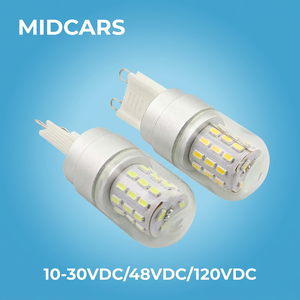 <span class=keywords><strong>Ampoule</strong></span> <span class=keywords><strong>LED</strong></span> G9 sans scintillement 120V 3W, dimmable, protection oculaire, lumière du jour 4100K, <span class=keywords><strong>ampoule</strong></span> de remplacement bi-étincelle <span class=keywords><strong>pour</strong></span> lampe de bureau, lecture, applique murale - Product Image 1
