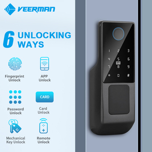 Khóa cửa điện thông minh chống nước IP65 điều khiển bằng ứng dụng, mở khóa từ xa không cần chìa khóa, mật khẩu, vân tay, khóa cửa thông minh Tuya TTlock, khóa cửa rim - Product Image 4