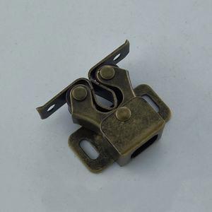 Loquet magnétique en fer de style ancien à forte attraction pour meubles, armoires, connecteurs à bille anti-choc et supports d'étagères - Product Image 4