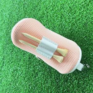 <span class=keywords><strong>2022</strong></span> nuevo patrón bolsa de pelota de golf accesorio de golf que puede contener dos pelotas disponibles en 3 colores - Product Image 5