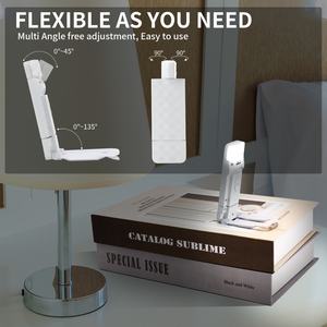 Lampe de lecture LED portable, mini lampe à clip pour livre, lampe d'urgence pour le camping, la randonnée, le vélo, la pêche - Product Image 4