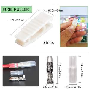 Utilisation pour les voitures 12V-24V Profil bas Add-a-Circuit Fusible Tap, Miniature Piggy Back Blade Fusible Holder avec faisceau de câbles - Product Image 6