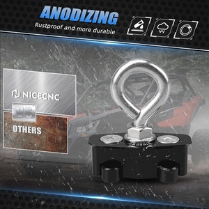 Anclajes de carga de amarre de bloqueo de aluminio NiceCNC para Can-Am <span class=keywords><strong>Maverick</strong></span> <span class=keywords><strong>X3</strong></span> 4x4 RR XRC Turbo <span class=keywords><strong>DPS</strong></span> 2021 - Product Image 4
