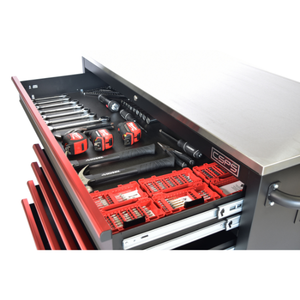 Armoire de boîte à outils en acier de haute qualité avec 05 tiroirs personnalisable pour le garage de mécanicien et le support OEM d'industrie d'entrepôt - Product Image 3