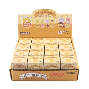 ของเล่นบีบคลายเครียด BoTu ชุด 16 ชิ้น ของเล่นจำลองอาหารน่ารัก กล่องสุ่มของเล่นขนมหวานสุดเซอร์ไพรส์สำหรับเด็ก - Product Image 1