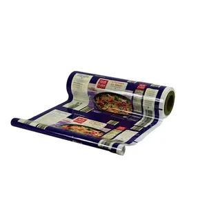 Food grade pizza packaging film metallic packaging film machine printing packaging film