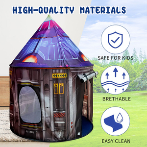 Tente de jeu de luxe pour enfants, château de princesse d'intérieur et d'extérieur, maison de jeu pour bébés, maisonnette d'éveil pour ramper - Product Image 4