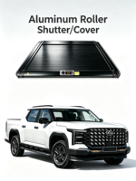 Couverture de rouleau pour TERRON 9, couvercle arrière rétractable, aluminium rigide, accessoires automobiles, étanche, verrouillable, installation sans perçage
