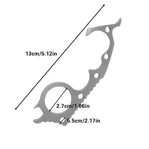 เครื่องมืออเนกประสงค์ Pentagon Knuckle Dusters สแตนเลสสตีล สำหรับเอาตัวรอด พร้อมที่เปิดขวดและที่ทุบกระจก - Product Image 2