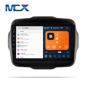 Mcx <span class=keywords><strong>GPS</strong></span> Navigation <span class=keywords><strong>Android</strong></span> 10.0 Đài Phát Thanh Màn Hình Cảm Ứng HD Đơn Vị Đứng Đầu Âm Thanh Xe Hơi Video Player Đối Với Jeep Renegade 2016-2017 - Product Image 4