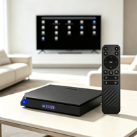Boîtier Smart TV Android 14 4K pour Hôtels, Amlogic S905X5M, WiFi 6, Décodeur, Vente en Gros Directe Usine, OEM, Logo Personnalisé, Faible MOQ